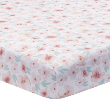 Lambs &amp; Ivy&reg; Girls Rule the World Fitted Crib Sheet in Pink. View a larger version of this product image.