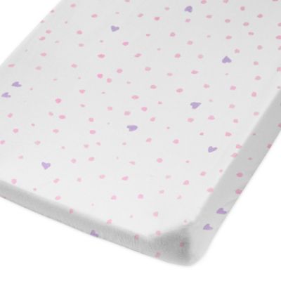 Honest Baby Organic Cotton Changing Pad Cover - Love Dot