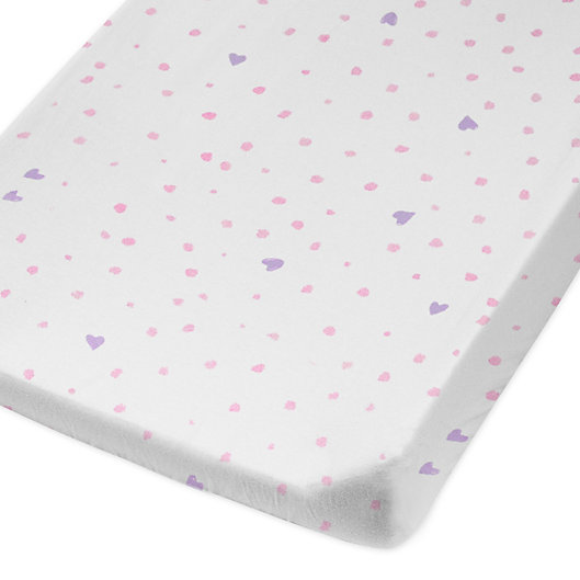 Alternate image 1 for The Honest Company® Love Dot Organic Cotton Changing Pad Cover