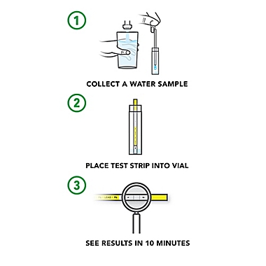 Safe Home Bacteria in Water Test Kit. View a larger version of this product image.