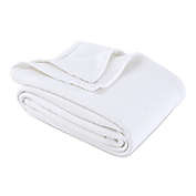 Bee &amp; Willow&trade; Cotton Knit King Blanket in White