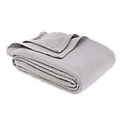 Bee &amp; Willow&trade; Cotton Knit Twin Blanket in Grey
