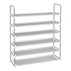 Alternate image 0 for Simply Essential&trade; 6-Tier Fabric Shoe Rack in Grey