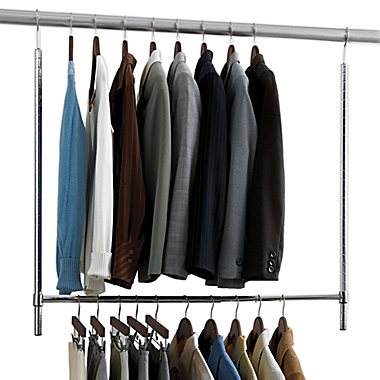 Simply Essential&trade; Double Hang Adjustable Closet Rod. View a larger version of this product image.