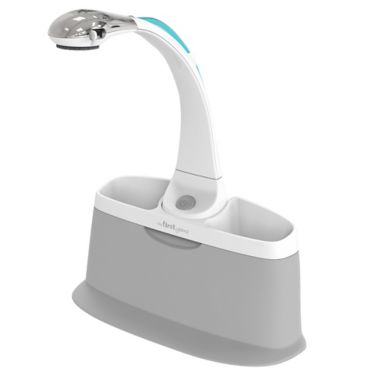 The First Years&reg; Rain Shower Baby Spa in Grey. View a larger version of this product image.