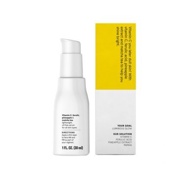 Acure&reg; 1 oz. Brightening Vitamin C and Ferulic Acid Serum. View a larger version of this product image.