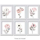 Alternate image 2 for Lambs &amp; Ivy&reg; Watercolor Floral Unframed Wall Art (Set of 6)