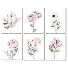 Alternate image 0 for Lambs &amp; Ivy&reg; Watercolor Floral Unframed Wall Art (Set of 6)