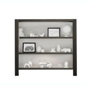 Milk Street Baby True Hutch/Bookcase in Grey Mud/ Snow White