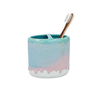 Wild Sage&trade; Carissa Colorwash Plastic Toothbrush Holder. View a larger version of this product image.