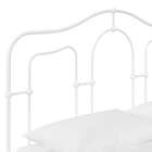 Alternate image 6 for Mr. Kate Primrose Queen Metal Bed Frame in White