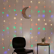 Kikkerland&reg; Color-Changing LED Curtain Lights