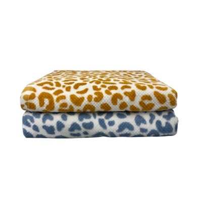 Wild Sage&trade; Lana Leopard Towel Collection
