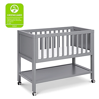 DaVinci Archie Portable Bassinet in Grey. View a larger version of this product image.