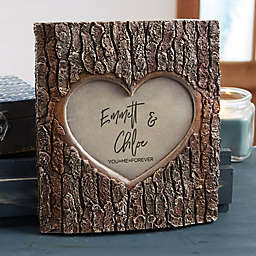 Romantic Couple Personalized Resin Tree Trunk Sculpture