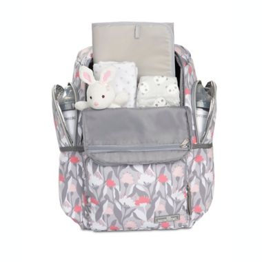 Bananafish Kai Backpack Diaper Bag in Pink. View a larger version of this product image.