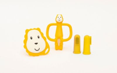 Matchstick Monkey&reg; Teething Starter Set in Yellow