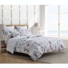 Alternate image 1 for Coralita 6-Piece Reversible Twin Comforter Set in Mauve/Multi