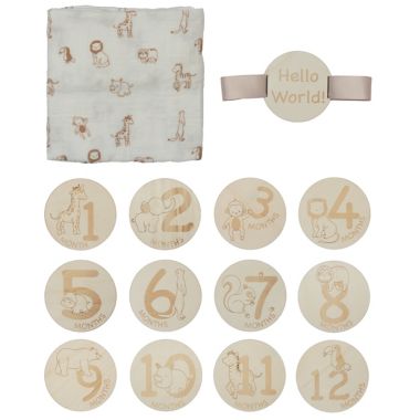 So 'Dorable&reg; Milestone Swaddle Set. View a larger version of this product image.