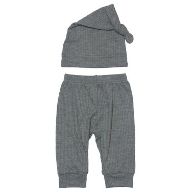 So 'Dorable&reg; 2-Piece Long Hat and Pant Set in Grey. View a larger version of this product image.