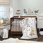 Alternate image 3 for Lambs & Ivy&reg; Storytime Pooh Cotton Fitted Crib Sheet in White