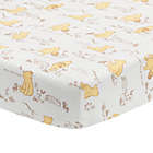 Alternate image 0 for Lambs & Ivy&reg; Storytime Pooh Cotton Fitted Crib Sheet in White