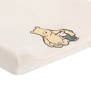 Lambs &amp; Ivy&reg; Storytime Pooh Changing Pad Cover in White. View a larger version of this product image.