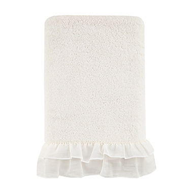 Bee &amp; Willow&trade; Cottage Ruffle Bath Towel in Coconut milk. View a larger version of this product image.
