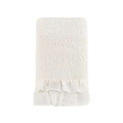 Bee &amp; Willow&trade; Cottage Ruffle Hand Towel in Coconut milk