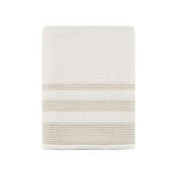 Bee & Willow™ Triple Stripe Bath Towel in Beige