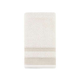 Bee & Willow™ Triple Stripe Hand Towel in Beige