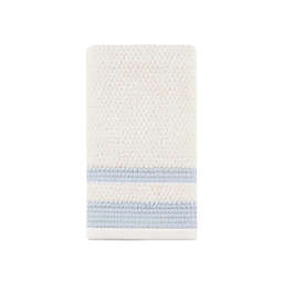 Bee & Willow™ Triple Stripe Hand Towel in Blue