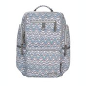 Bananafish Dakota Backpack Diaper Bag in Grey