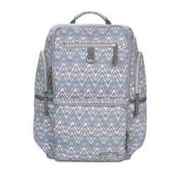 Bananafish Dakota Backpack Diaper Bag in Grey