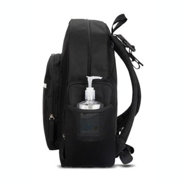 Bananafish Carey Backpack Diaper Bag in Black. View a larger version of this product image.