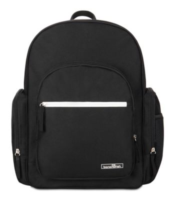 Bananafish Carey Backpack Diaper Bag in Black