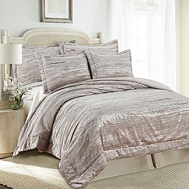 Levtex Home Amity Reversible King Quilt in Champagne. View a larger version of this product image.