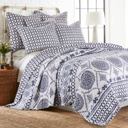 Levtex Home Valentina 3-Piece Reversible Quilt Set