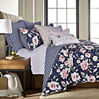 Alternate image 1 for Levtex Home Fillipa Reversible King Quilt in Charcoal