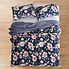Alternate image 2 for Levtex Home Fillipa Reversible King Quilt in Charcoal