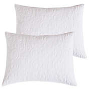 Levtex Home Sherbourne King Pillow Shams in White (Set of 2)