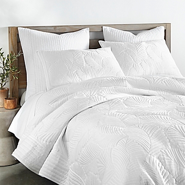 Levtex Home Belgrade Reversible Full/Queen Quilt in White. View a larger version of this product image.