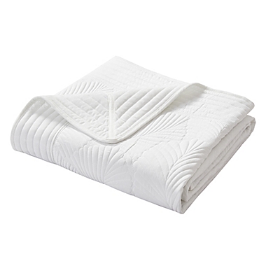 Levtex Home Belgrade Reversible Full/Queen Quilt in White. View a larger version of this product image.