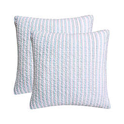 Levtex Home® Bridgetown European Pillow Shams in Teal (Set of 2)