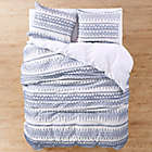 Alternate image 2 for Levtex Home Kalmar 3-Piece Reversible Full/Queen Duvet Cover Set in Blue