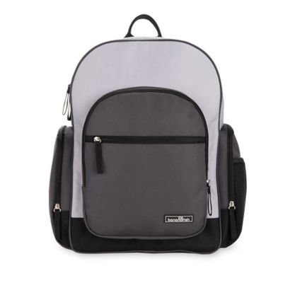 Bananafish Devon Backpack Diaper Bag in Grey