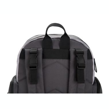 Bananafish Devon Backpack Diaper Bag in Grey. View a larger version of this product image.