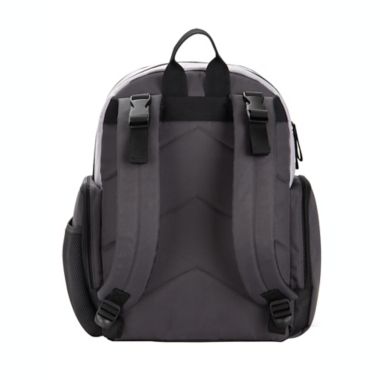 Bananafish Devon Backpack Diaper Bag in Grey. View a larger version of this product image.