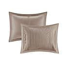 Alternate image 3 for Madison Park Trinity Reversible King Comforter Set in Taupe