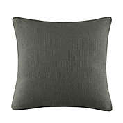 INK + IVY&reg; Bree Knit European Pillow Cover in Charcoal